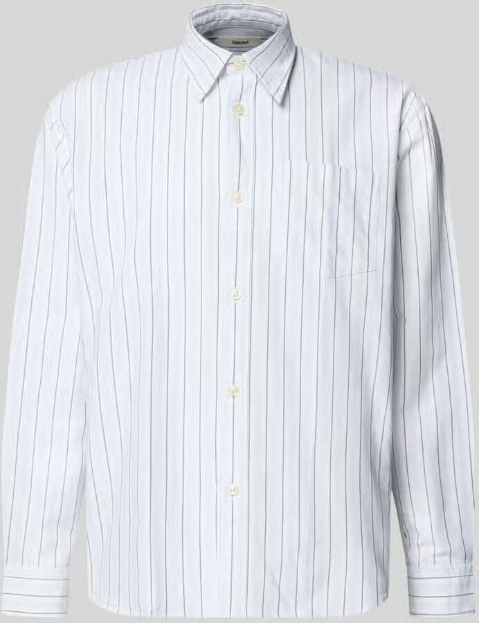 Selected Homme Relaxed fit vrijetijdsoverhemd van puur katoen model 'OXFORD SHIRT'