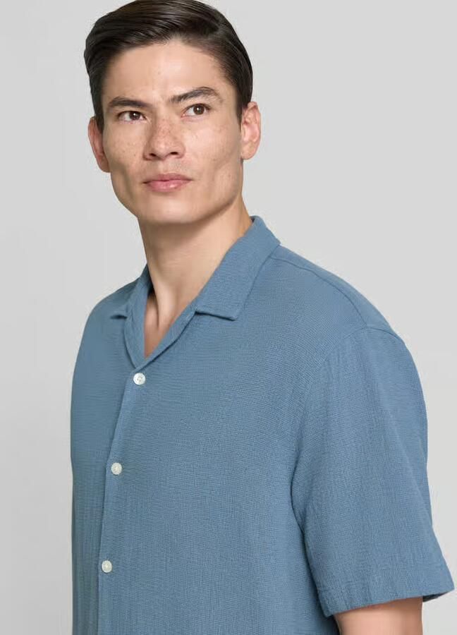 Selected Homme relaxed fit vrijetijdsoverhemd van puur katoen model 'RLXCAL' - Foto 5