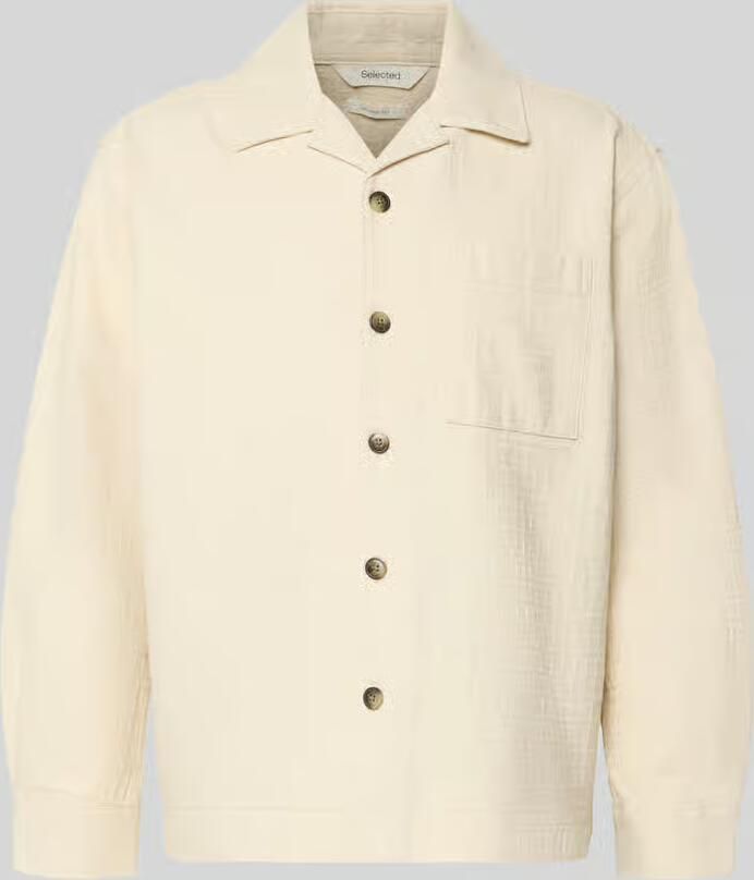 Selected Homme Relaxed fit vrijetijdsoverhemd van puur katoen Model 'RLXRAY'