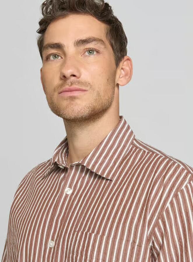 Selected Homme relaxed fit vrijetijdsoverhemd van puur katoen model 'STUART' - Foto 5