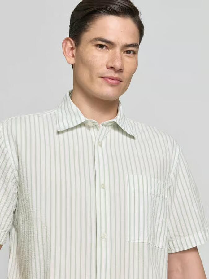 Selected Homme relaxed fit vrijetijdsoverhemd van puur katoen model 'STUART'
