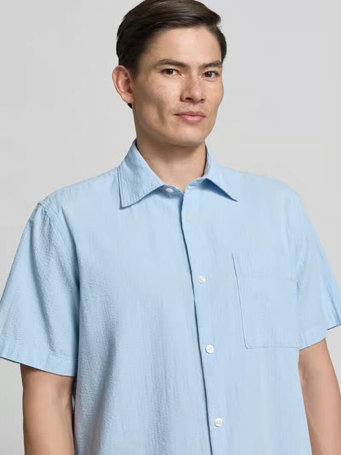 Selected Homme relaxed fit vrijetijdsoverhemd van puur katoen model 'STUART'