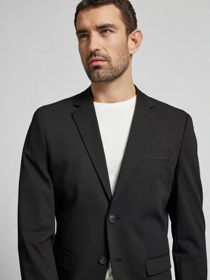 Selected Homme Slim fit 2-knoops colbert met klepzakken - Foto 10
