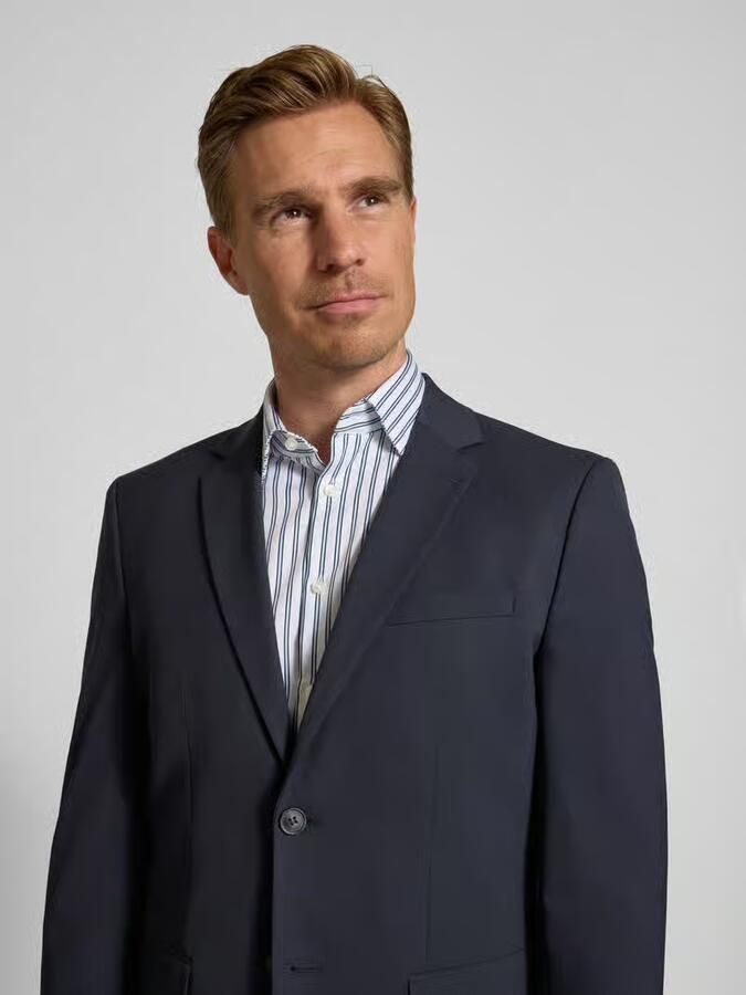 Selected Homme Slim fit 2-knoops colbert met klepzakken - Foto 13