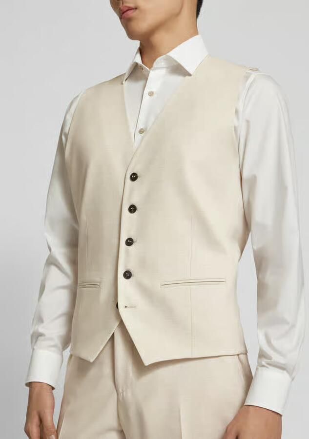 Selected Homme Slim fit bodywarmer met wol model 'NEIL'
