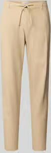 SELECTED MEN Heren Broeken Slh172-slimtape Brody Linen Bld Pnt Noos Zand - Foto 13