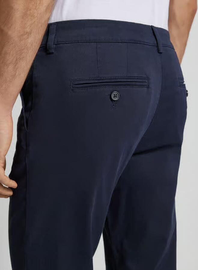 SELECTED HOMME Heren Broeken Slh175-slim New Miles Flex Pant Noos Donkerblauw - Foto 8