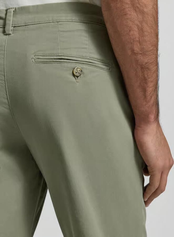 Selected Homme Slim fit chino van biologische katoenmix model '175-SLIM NEW MILES' - Foto 5