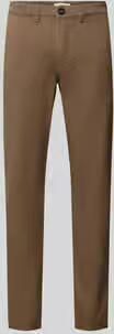 SELECTED MEN Heren Broeken Slh175-slim New Miles Flex Pant Noos Bruin - Foto 5
