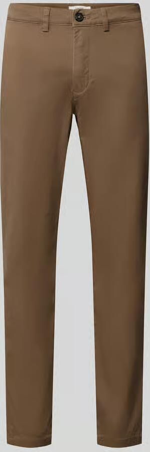SELECTED MEN Heren Broeken Slh175-slim New Miles Flex Pant Noos Bruin - Foto 5