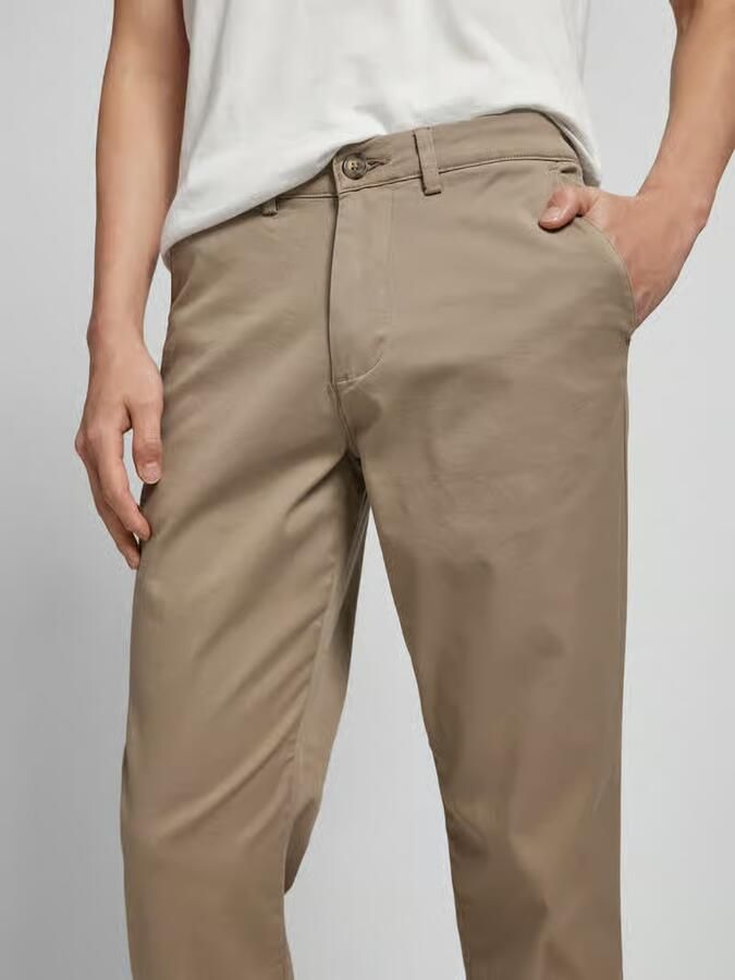 SELECTED MEN Heren Broeken Slh175-slim New Miles Flex Pant Noos Beige - Foto 8