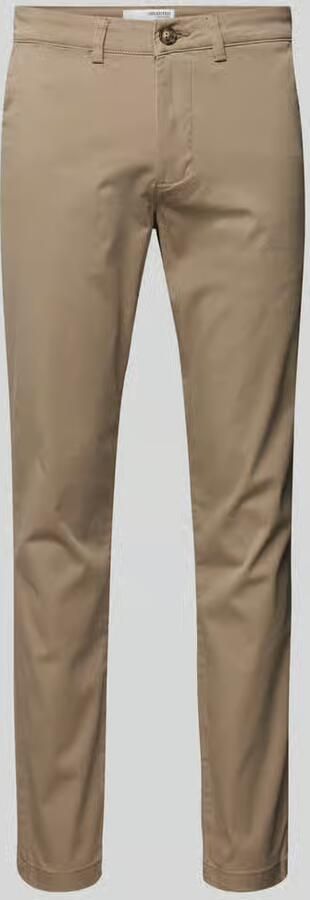 SELECTED MEN Heren Broeken Slh175-slim New Miles Flex Pant Noos Beige - Foto 16