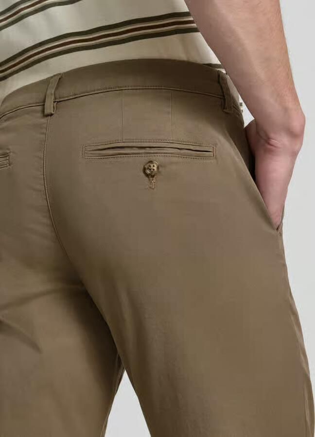 SELECTED HOMME Heren Broeken Slh175-slim New Miles Flex Pant Noos Bruin - Foto 6