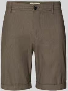 Selected slim fit chinobermuda van katoenmix model 'LUTON' - Foto 4