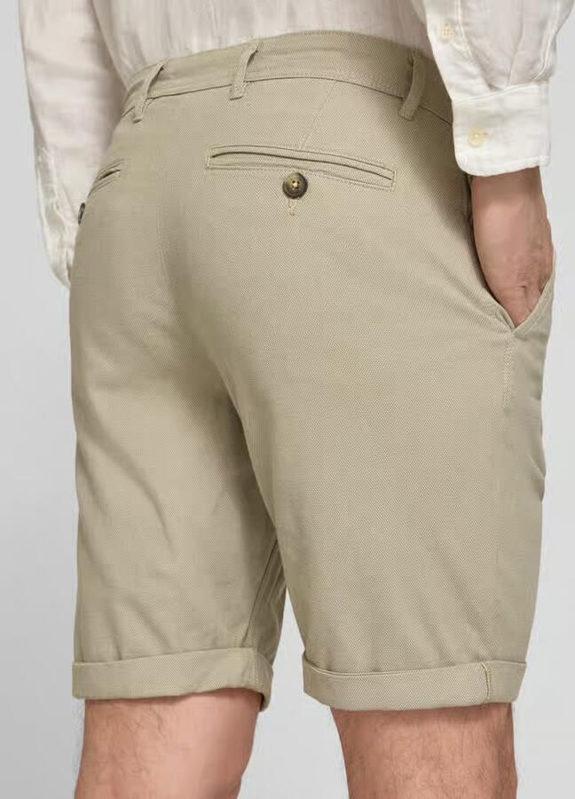 Selected Homme slim fit chinobermuda van katoenmix model 'LUTON'