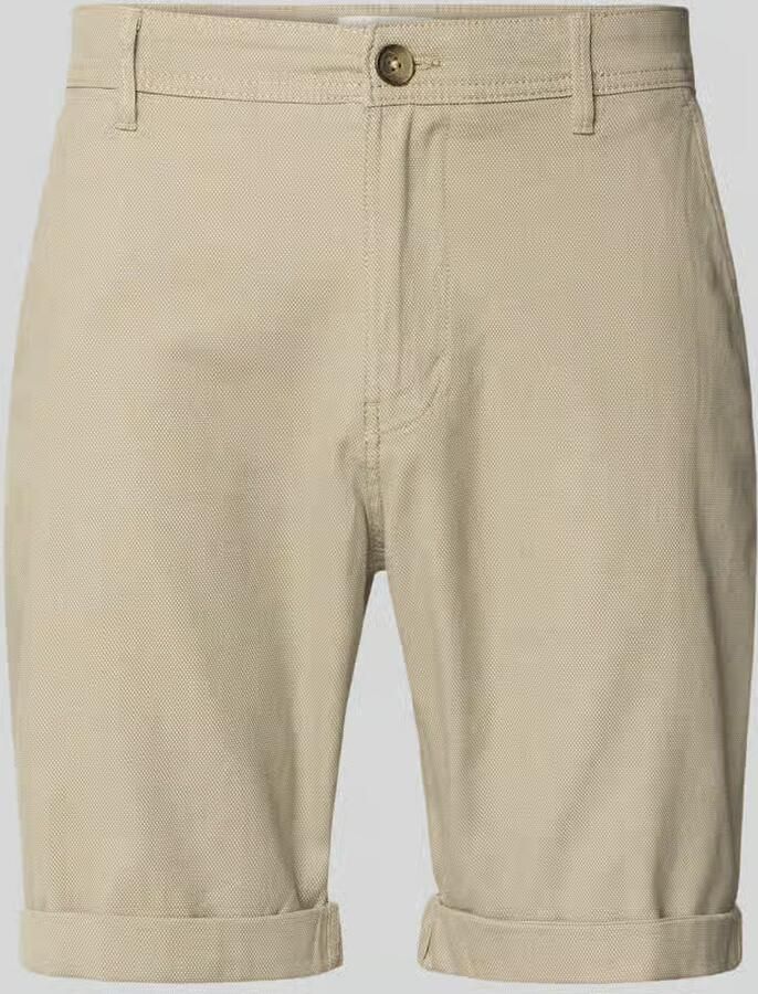 Selected Homme slim fit chinobermuda van katoenmix model 'LUTON' - Foto 2