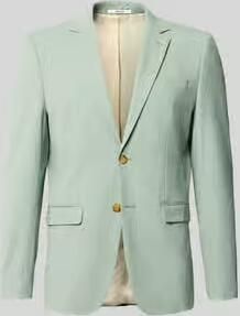 Selected Slim fit colbert met viscose model 'LIAM'