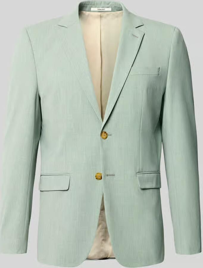 Selected Homme Slim fit colbert met viscose model 'LIAM' - Foto 2