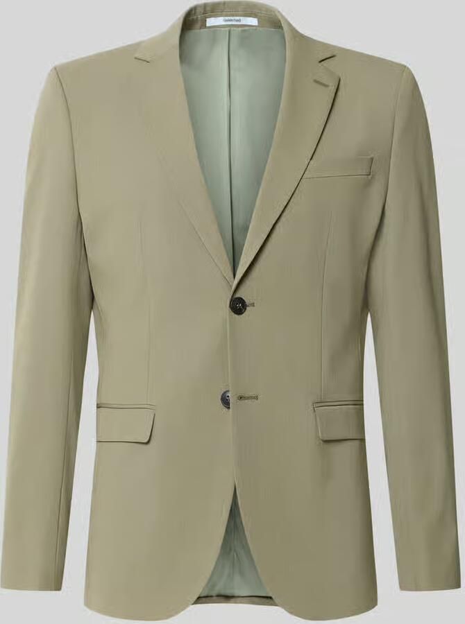 Selected Homme Slim fit colbert met viscose model 'LIAM' - Foto 2
