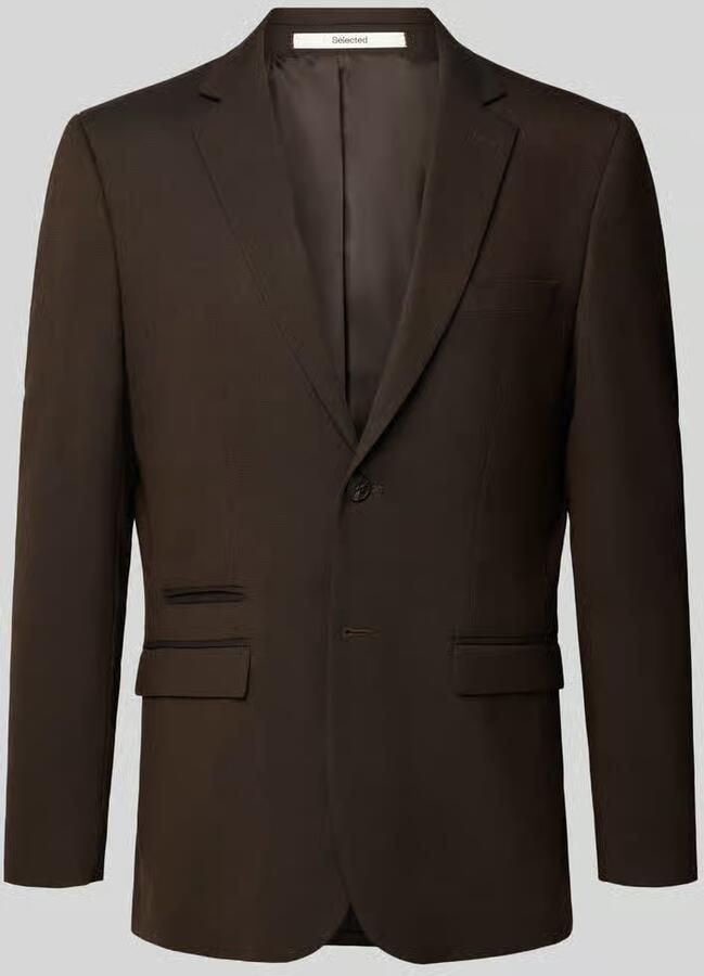 Selected Homme Slim fit colbert met wol model 'NEIL'