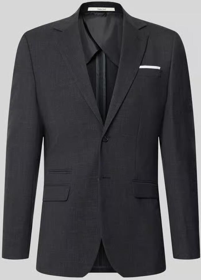 Selected Homme slim fit colbert met wol model 'OASIS' - Foto 2