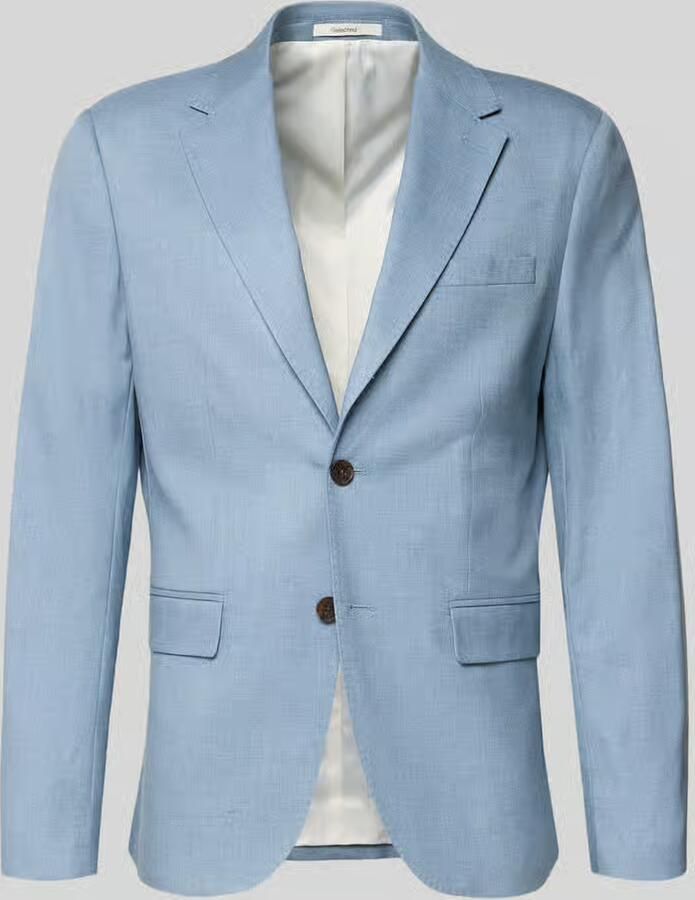 Selected Homme slim fit colbert met wol model 'SLIM-MAX LANO'