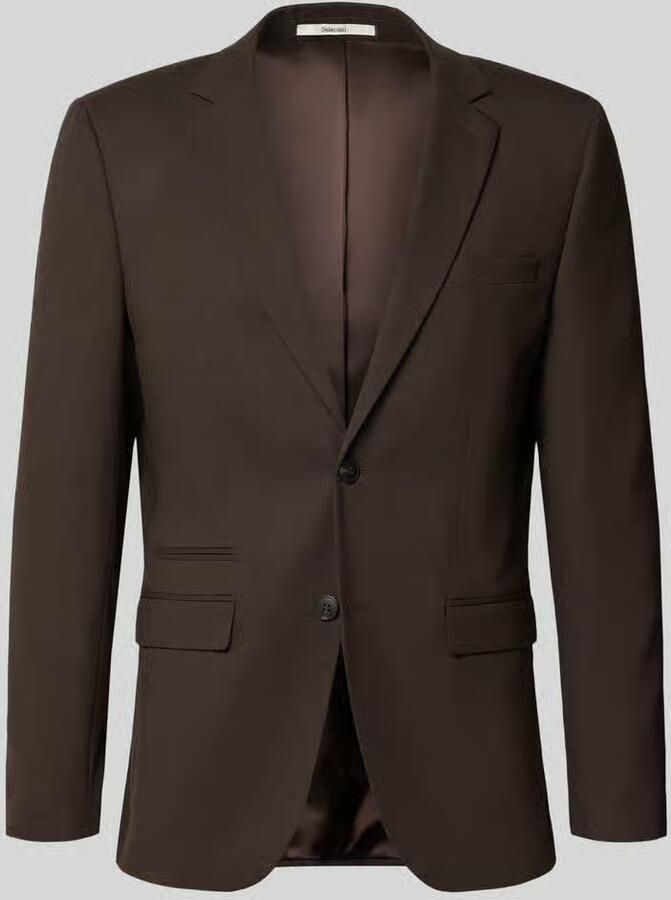 Selected Homme Slim fit colbert met wol model 'SLIM-NEIL'