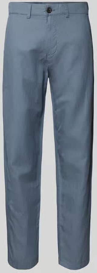 Selected Homme slim fit linnenbroek van mix van katoen en linnen model 'MILES' - Foto 6