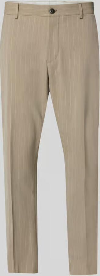 Selected Homme Slim fit pantalon met krijtstrepen model 'SLIM-LIAM' - Foto 2