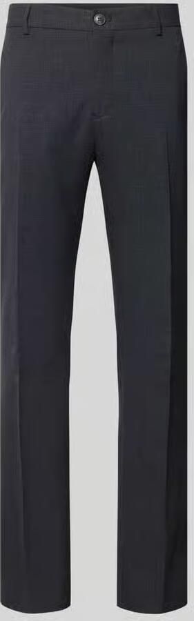 Selected Homme slim fit pantalon met mix van wol en linnen model 'OASIS' - Foto 3