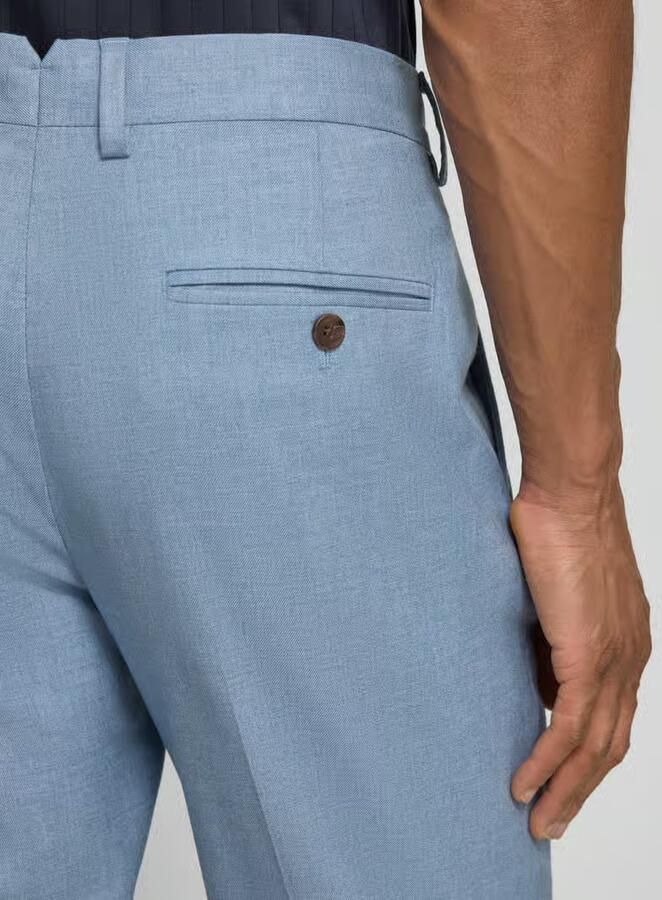 Selected Homme Slim Fit pantalon van viscosemix model 'MAX-LANO'