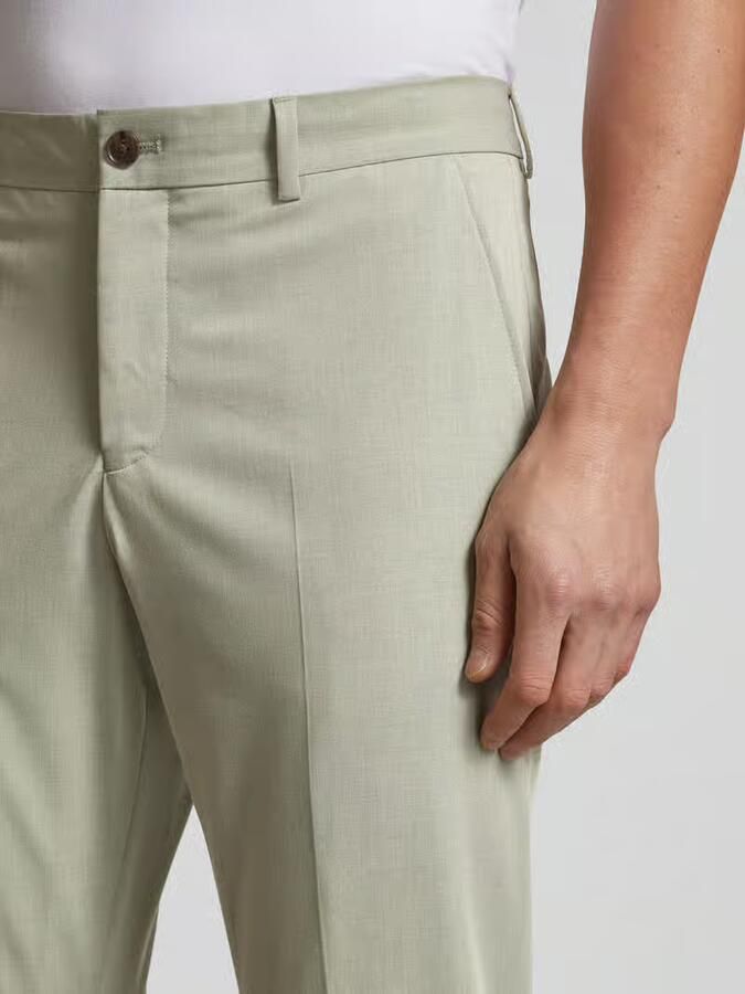 Selected Homme Stoffen broek met Franse steekzakken - Foto 2