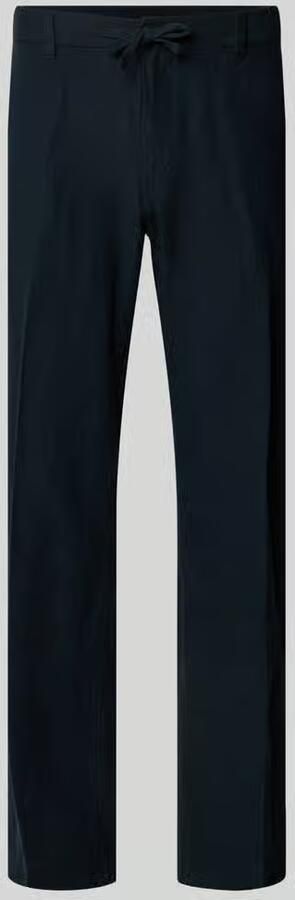Selected Homme Regular fit linnen broek met persplooien model 'LEROY' - Foto 2