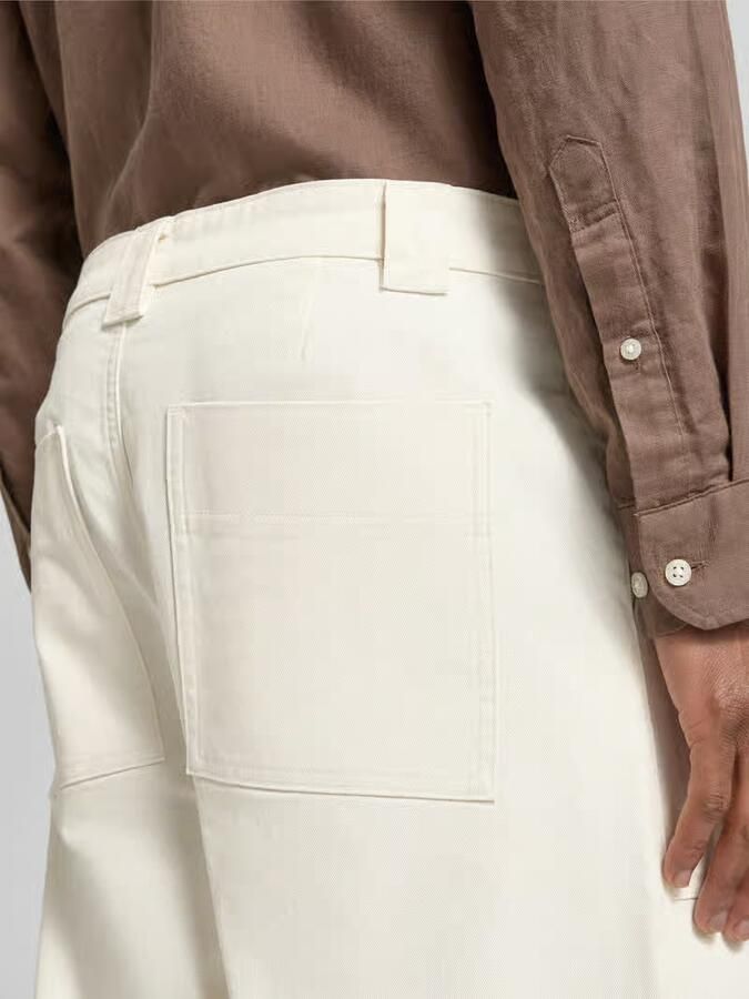 Selected Homme Wide leg jeans van mix van biologisch katoen model 'HOTEL AMOUR'