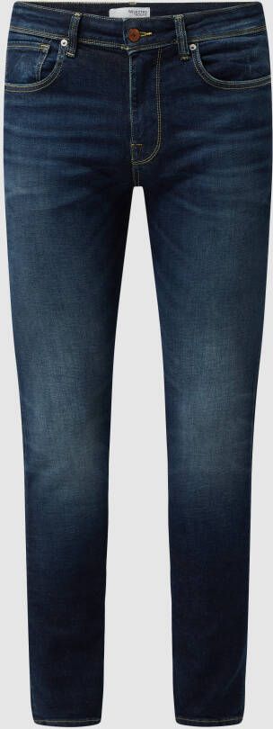Selected Homme Slim fit jeans met stretch model 'Leon'