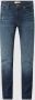 Donkerblauwe Selected Homme Slim Fit Jeans Slim leon 4074 D.b. Superst - Thumbnail 2