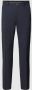 SELECTED HOMME slim fit pantalon SLHLIAM van gerecycled polyester navy blazer - Thumbnail 3