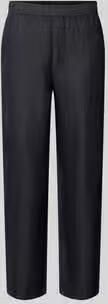 Selected barrel fit broek van mix van katoen en linnen model 'BARREL HARVEY'