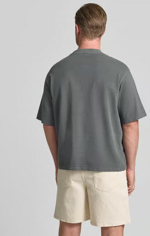 Selected boxy fit t-shirt van pure katoen model 'CORY' - Foto 3