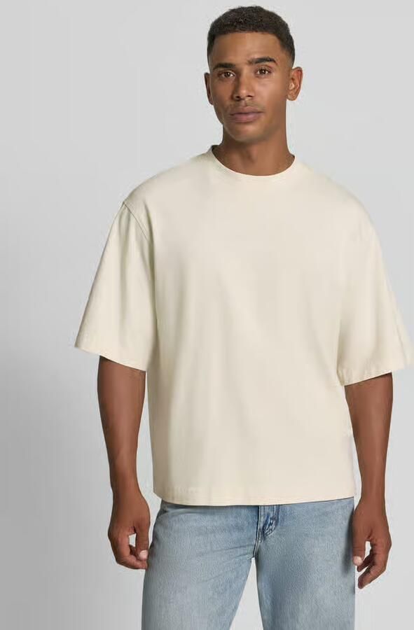 Selected boxy fit t-shirt van pure katoen model 'CORY' - Foto 3