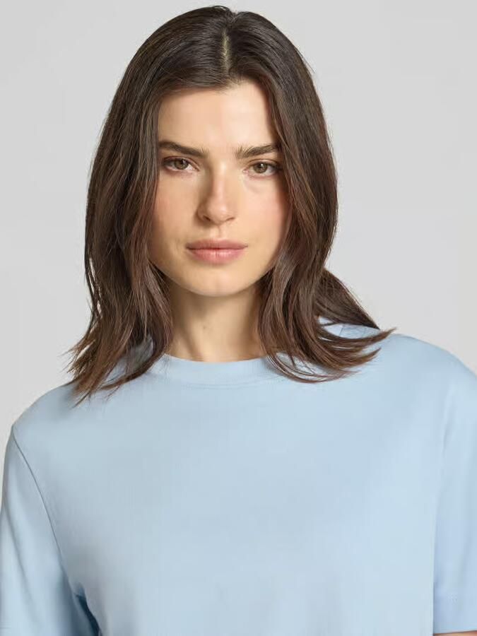 SELECTED WOMEN Dames Tops & T-shirts Slfessential Ss Boxy Tee Lichtblauw - Foto 5