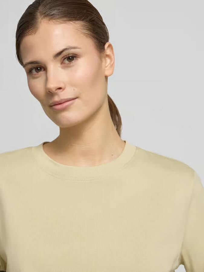 SELECTED WOMEN Dames Tops & T-shirts Slfessential Ss Boxy Tee Groen - Foto 5