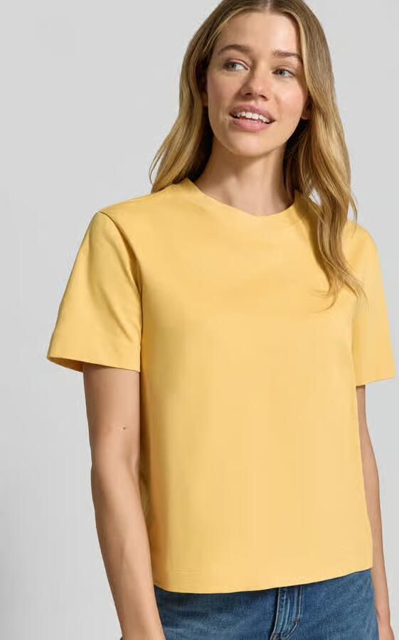 Selected Boxy fit T-shirt van pure Katoen Model 'ESSENTIAL'