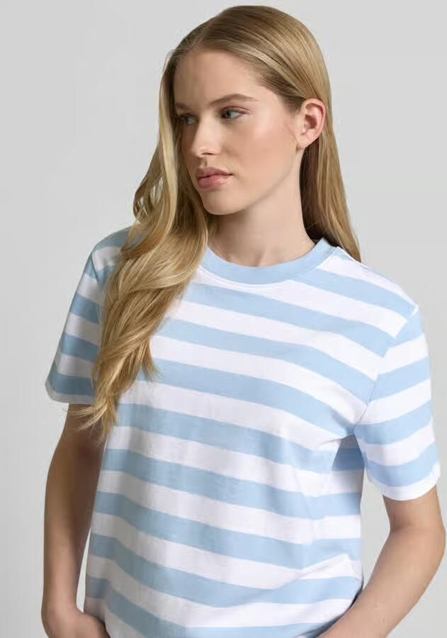 Selected Boxy fit T-shirt van pure Katoen Model 'ESSENTIAL'