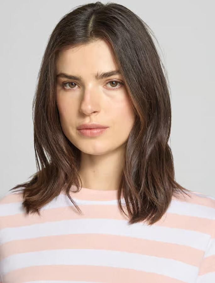 Selected Boxy fit T-shirt van pure Katoen Model 'ESSENTIAL'