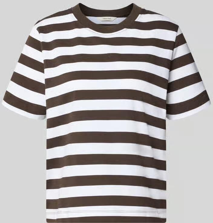 Selected Boxy fit T-shirt van pure Katoen Model 'ESSENTIAL' - Foto 4