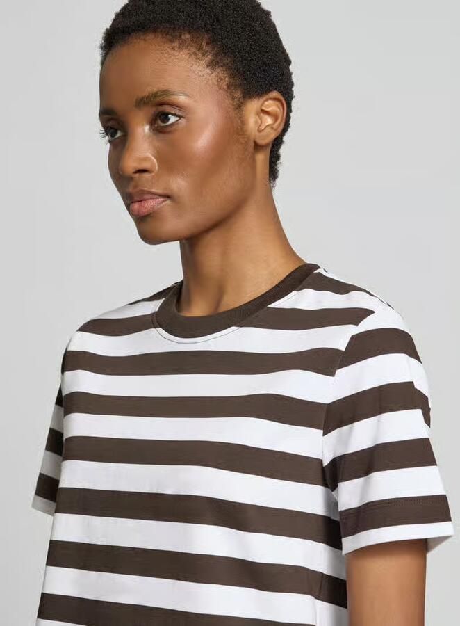 Selected Boxy fit T-shirt van pure Katoen Model 'ESSENTIAL' - Foto 5