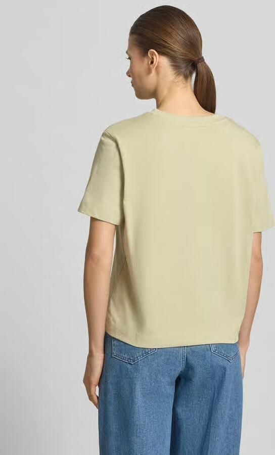 SELECTED WOMEN Dames Tops & T-shirts Slfessential Ss Boxy Tee Groen - Foto 5