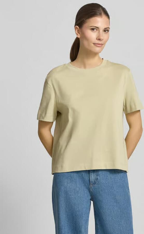 SELECTED WOMEN Dames Tops & T-shirts Slfessential Ss Boxy Tee Groen - Foto 8