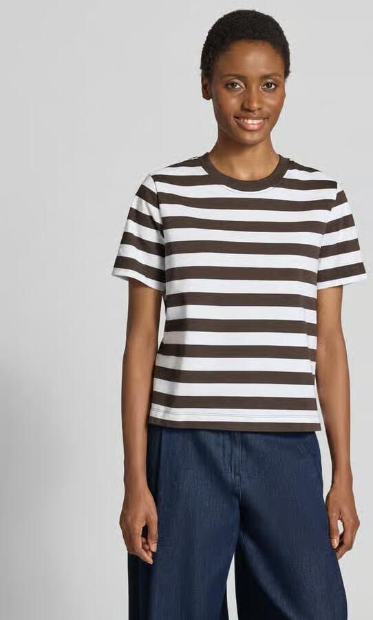 Selected Boxy fit T-shirt van pure Katoen Model 'ESSENTIAL' - Foto 6